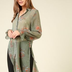 Timings Floral Print Tunic